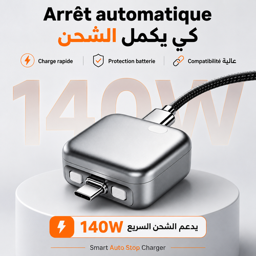 Chargeur Intelligent Auto Stop  Arrêt automatique à 100 %